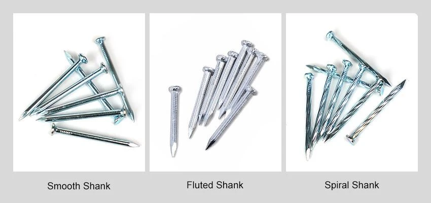 Steel Concrete Nails types Steel Concrete Nails types