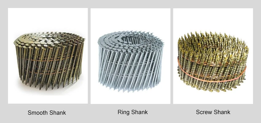 15 Degree Screw Shank Coil Nails Types 15 Degree Screw Shank Coil Nails Types